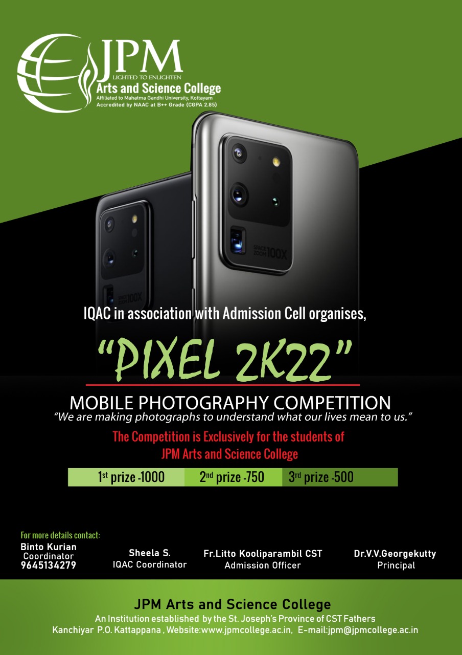 PIXEL 2K22 - Mobile Photography Competition
